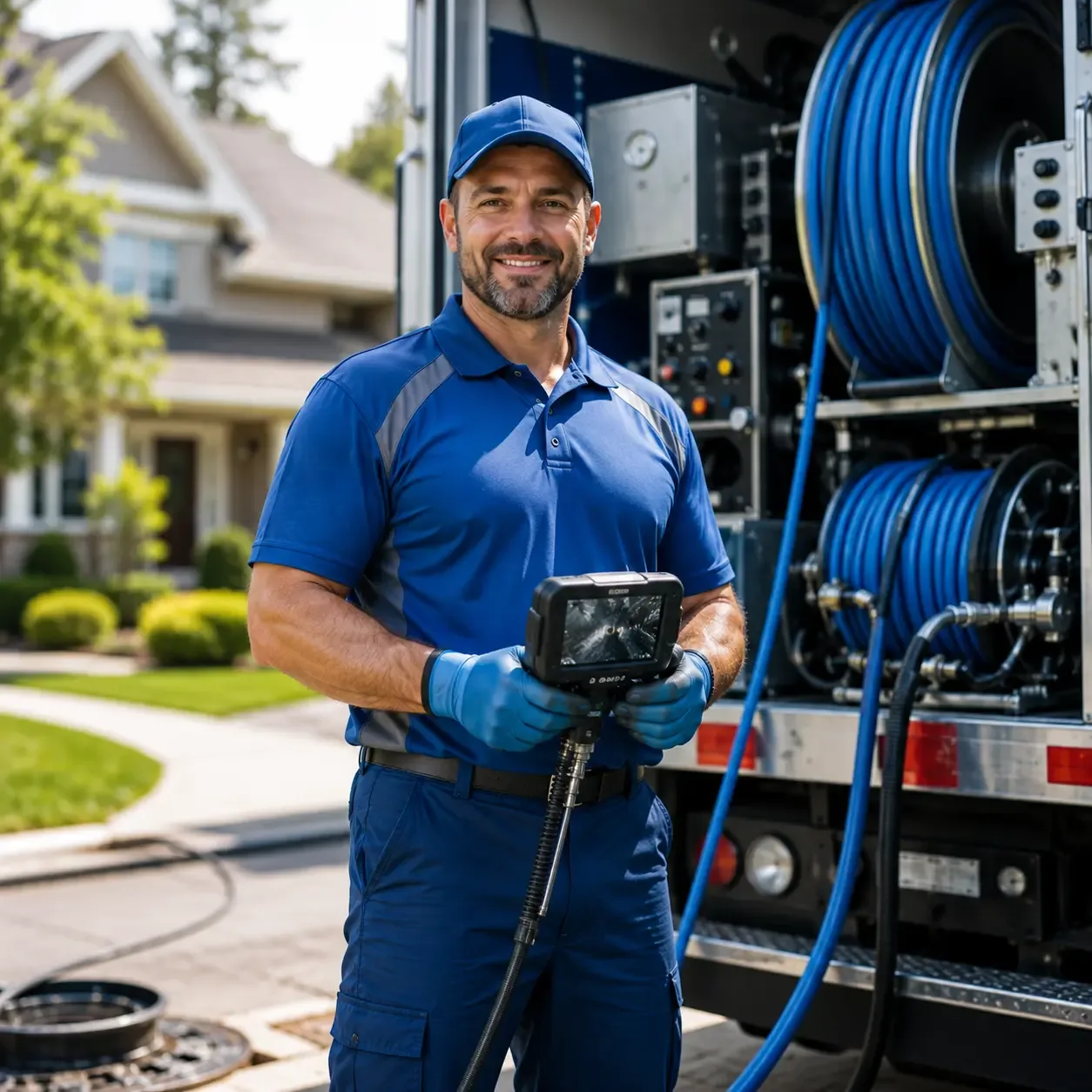 Local outdoor drain cleaning specialists in Grantsville, MD
